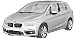 BMW F45 B2559 Fault Code